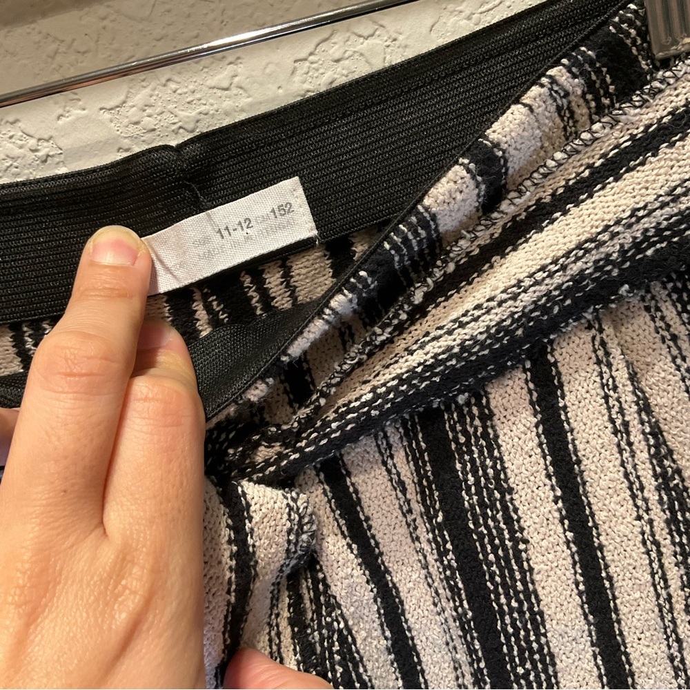 ZARA Crop Jogging Trousers Marine Stripes‎ - Picture 5 of 6
